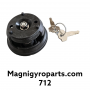 Magni Gyro Tank Cap With Key aluminium